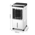 Condizionatore portatile a torre con telecomando - 10l - Bianco