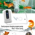 Pompa ad aria portatile / Aeratore da pesca per acquari - 1500mAh