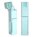 Custodia Ibrida Antiscivolo per Huawei Mate 20 Lite - Bianco / Nero