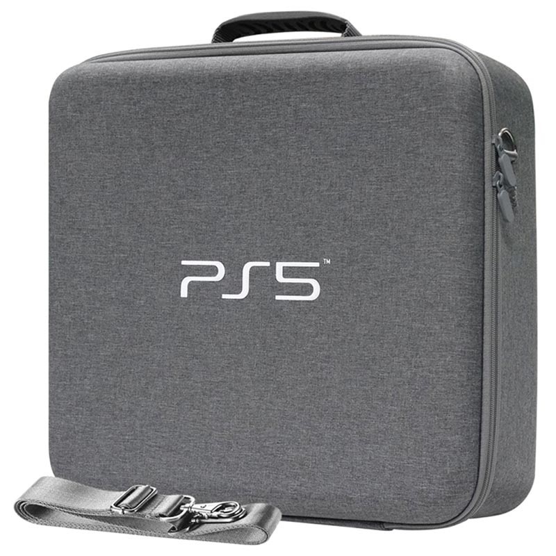Borsa EVA portatile per Sony Playstation 5 - Grigio