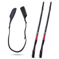 Copri-punta e copri-calcio portatile per canna da pesca - 60-130cm - Nero