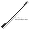 Copri-punta e copri-calcio portatile per canna da pesca - 60-130cm - Nero