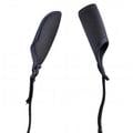 Copri-punta e copri-calcio portatile per canna da pesca - 60-130cm - Nero