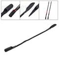 Copri-punta e copri-calcio portatile per canna da pesca - 60-130cm - Nero