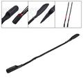 Copri-punta e copri-calcio portatile per canna da pesca - 60-130cm - Nero