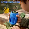 Microscopio digitale portatile per bambini per l\'esplorazione della natura - Blu