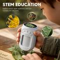 Microscopio digitale portatile per bambini per l\'esplorazione della natura - Bianco