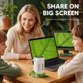 Microscopio digitale portatile per bambini per l\'esplorazione della natura - Bianco