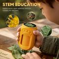Microscopio digitale portatile per bambini per l\'esplorazione della natura - Giallo