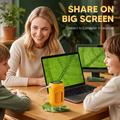 Microscopio digitale portatile per bambini per l\'esplorazione della natura - Giallo