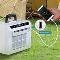 Raffreddatore d\'aria portatile a split 1300W 3000 BTU - Bianco