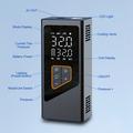 Compressore d\'aria portatile senza fili con luce LED e display digitale