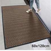 Zerbino in gomma Premium 60x120cm - Antiscivolo - Beige / Marrone
