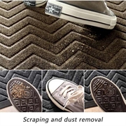 Premium Rubber Doormat 60x120cm - Non-slip (Open Box - Excellent) - Beige / Brown