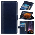 Premium Samsung Galaxy A10 Wallet Case with Kickstand Feature - Blue