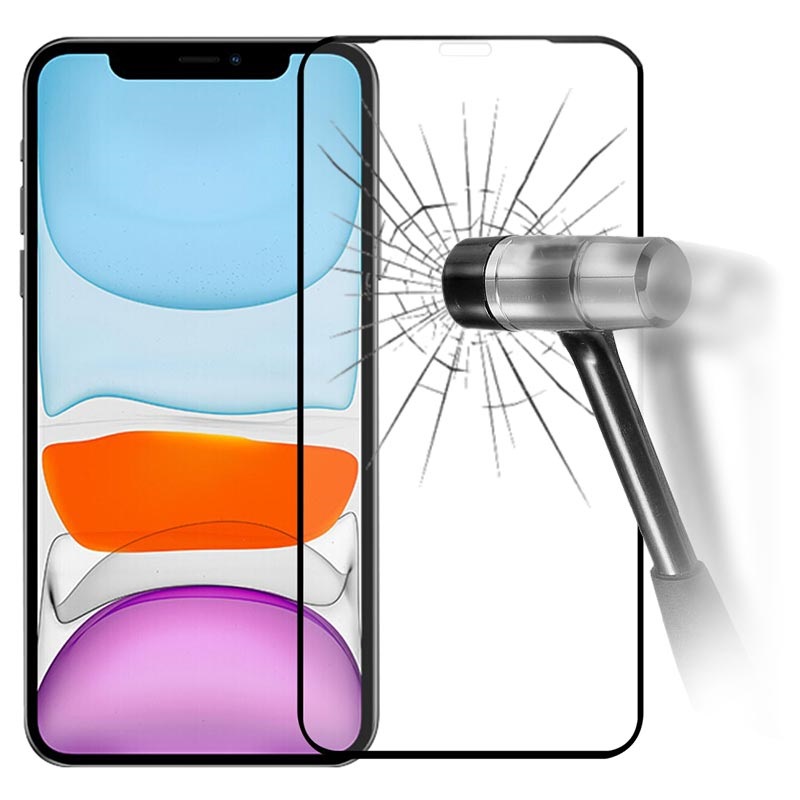 Proteggi Schermo in Vetro Temperato Prio 3D per iPhone 12 Pro Max - Nero