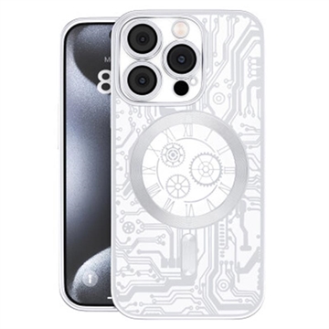 Custodia Prio Elegant Mag con protezione dell\'obiettivo della fotocamera per iPhone 16 Pro