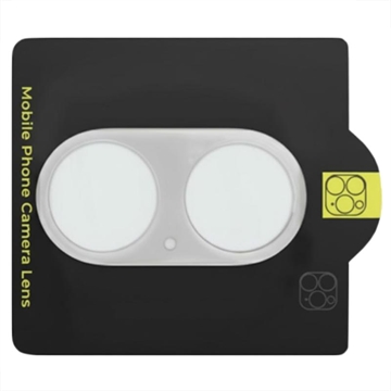 Protezione lente fotocamera in vetro temperato iPhone 17 Prio - 9H - Trasparente