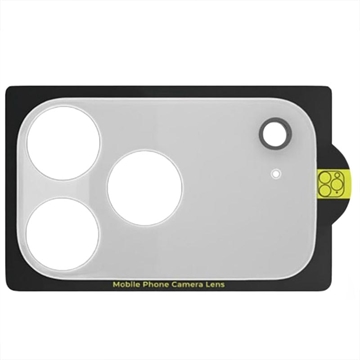 Protezione lente fotocamera in vetro temperato iPhone 17 Pro Max Prio - 9H - trasparente