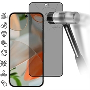 Salvaschermo in Vetro Temperato a Copertura Totale Privacy per Google Pixel 10 Pro XL - Bordo Nero