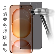 Proteggi Schermo in Vetro Temperato a Copertura Totale Privacy per Honor Magic8 Pro Air - Bordo Nero