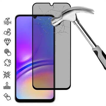 Proteggi Schermo in Vetro Temperato a Copertura Totale Privacy per Samsung Galaxy A07 4G/A06 - Bordo Nero