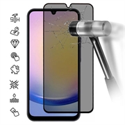 Salvaschermo in Vetro Temperato a Copertura Totale Privacy per Samsung Galaxy A26 - Bordo Nero