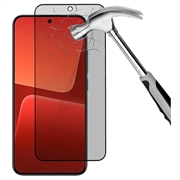 Proteggi Schermo in Vetro Temperato a Copertura Totale Privacy per Xiaomi 13T/13T Pro - Bordo Nero