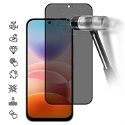 Proteggi Schermo in Vetro Temperato a Copertura Totale Privacy per Xiaomi Redmi 17 5G/4G - Bordo Nero