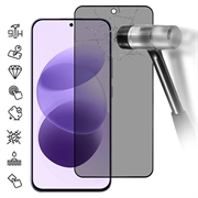 Proteggi Schermo in Vetro Temperato a Copertura Totale Privacy per Xiaomi Redmi Note 17 4G/5G - Bordo Nero