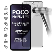Proteggi Schermo in Vetro temperato per la privacy di Xiaomi Poco M6 Plus