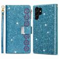 Custodia a Portafoglio Serie Starlight per Samsung Galaxy S23 Ultra 5G - Blu