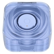 Custodia protettiva in TPU per Samsung Galaxy Ring - Custodia di ricarica - Blu trasparente