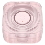 Custodia protettiva in TPU per Samsung Galaxy Ring - Custodia di ricarica - Rosa trasparente