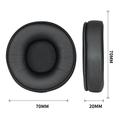 Padiglioni auricolari in pelle proteica per le cuffie Anker Soundcore H30i - Nero