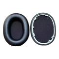 Padiglioni auricolari in pelle proteica per le cuffie Sony WH-1000XM6 - Nero