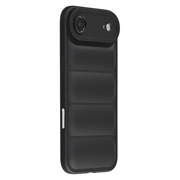 Custodia in TPU antiurto per giubbotto imbottito per iPhone Air - Nera