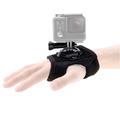 Supporto per mano Puluz GoPro in stile guanto con rotazione a 360 gradi