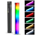 Puluz Luce LED magnetica RGB a bastoncino con batteria e luminosità regolabile - 30cm