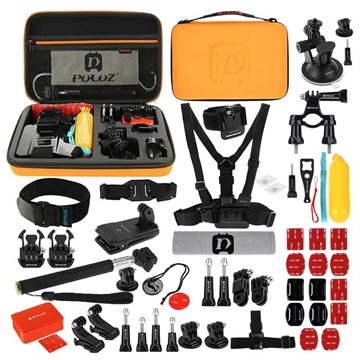 Kit Accessori da 38-in-1 per GoPro e Action Camera Ksix Ultimate