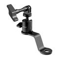 Puluz PU1056B Supporto per telecamera retrovisore in alluminio per moto - Nero