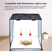Puluz PU5060 Cabina fotografica portatile / Softbox - 60cm, 36W, 5500K