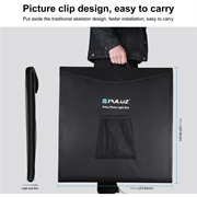 Puluz PU5060 Cabina fotografica portatile / Softbox - 60cm, 36W, 5500K
