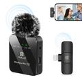 Microfono lavalier wireless Puluz PU645B - Lightning - Nero