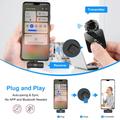 Microfono lavalier wireless a clip Puluz PU646B con ricevitore Type-C - Nero