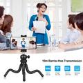 Microfono lavalier wireless a clip Puluz PU646B con ricevitore Type-C - Nero
