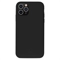 Custodia in silicone Puro Icon per iPhone 13 Pro Max - nera