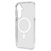 Custodia ibrida Samsung Galaxy S26 Puro Lite Mag - Bianca / Trasparente