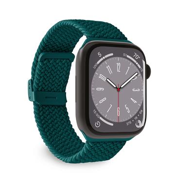 Cinturino Apple Watch Series Ultra 2/Ultra/10/9/8/SE (2022)/7/SE/6/5/4/3/2/1 Puro Loop - 49mm/46mm/45mm/44mm/42mm - Verde Scuro