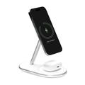 Stazione di ricarica wireless Puro Mag Station 2-in-1 - Bianco